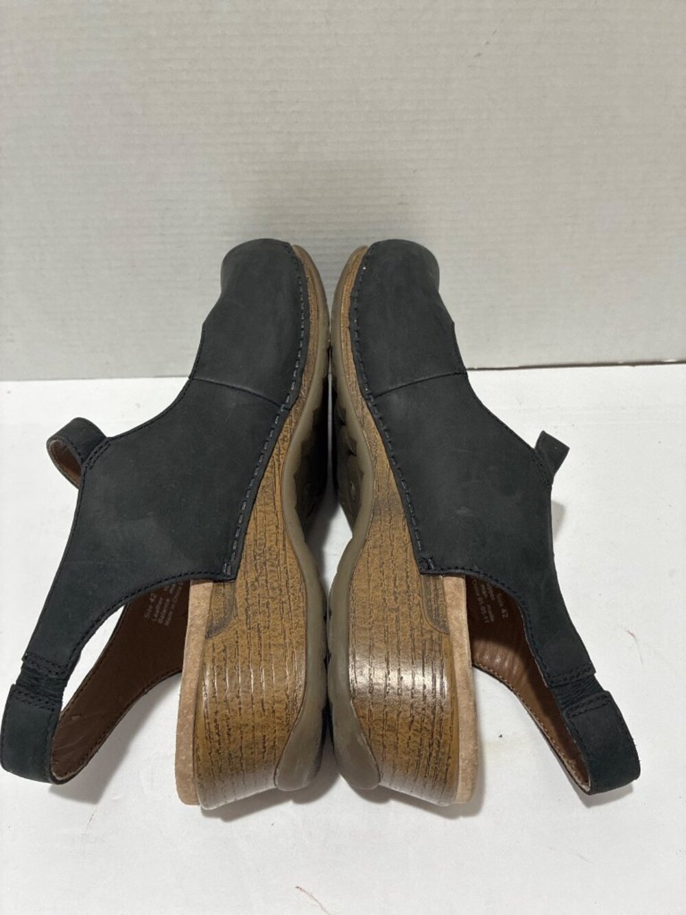 Dansko Maureen Shoes Women Mary Jane Slingback Mule Black Leather size 11 - Picture 4 of 7